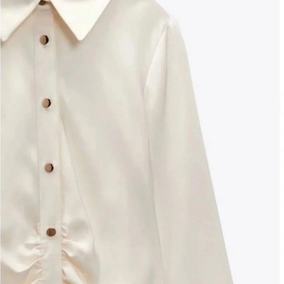 Zara Dress
SATIN EFFECT SHIRT DRESS SPECIAL EDITION - Picture 4 of 5